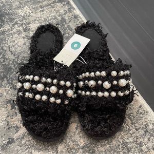 A New Day Black Pearl Sandals
